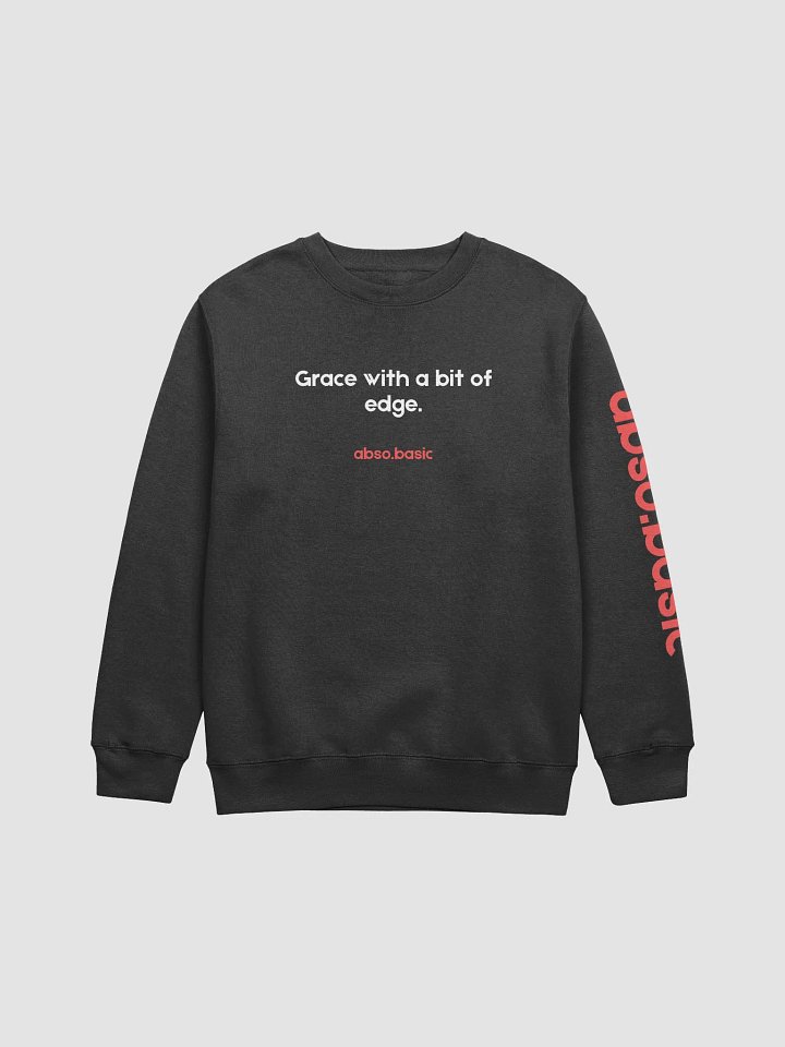 Edgy asbo.basic Sweatshirt Crewneck product image (1)