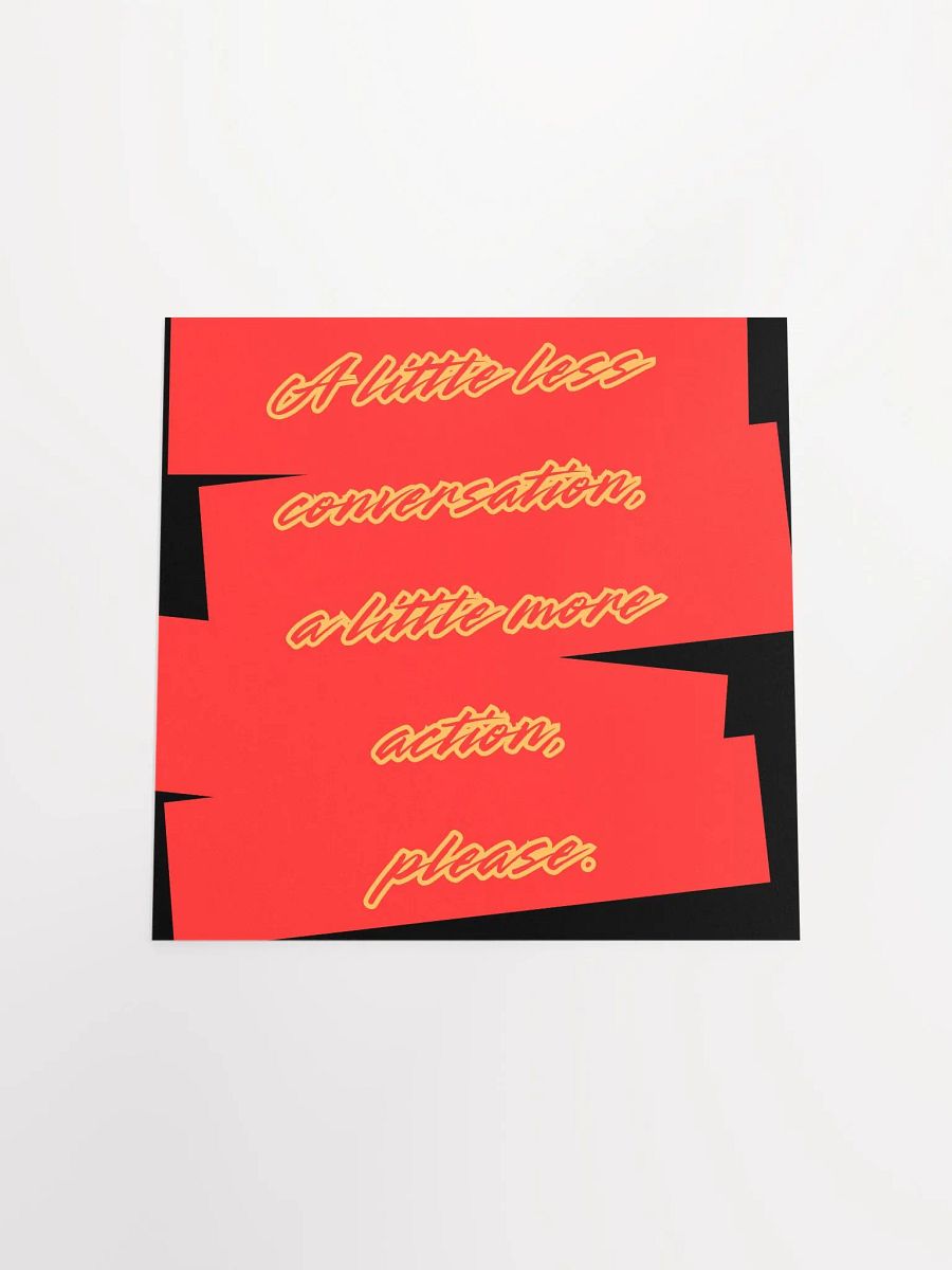 Action Please - Premium Matte Poster product image (20)