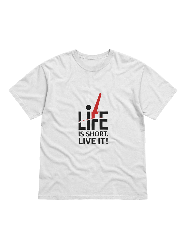 LIFE IS SHORT. LIVE IT! Bungee Jumping T-Shirt product image (3)