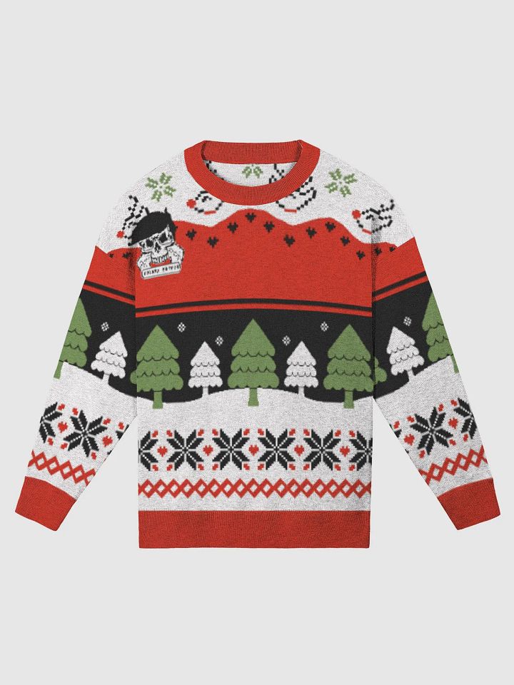 Enigma Nation Knitted Crewneck Sweater Relaxed Fit 12 product image (3)