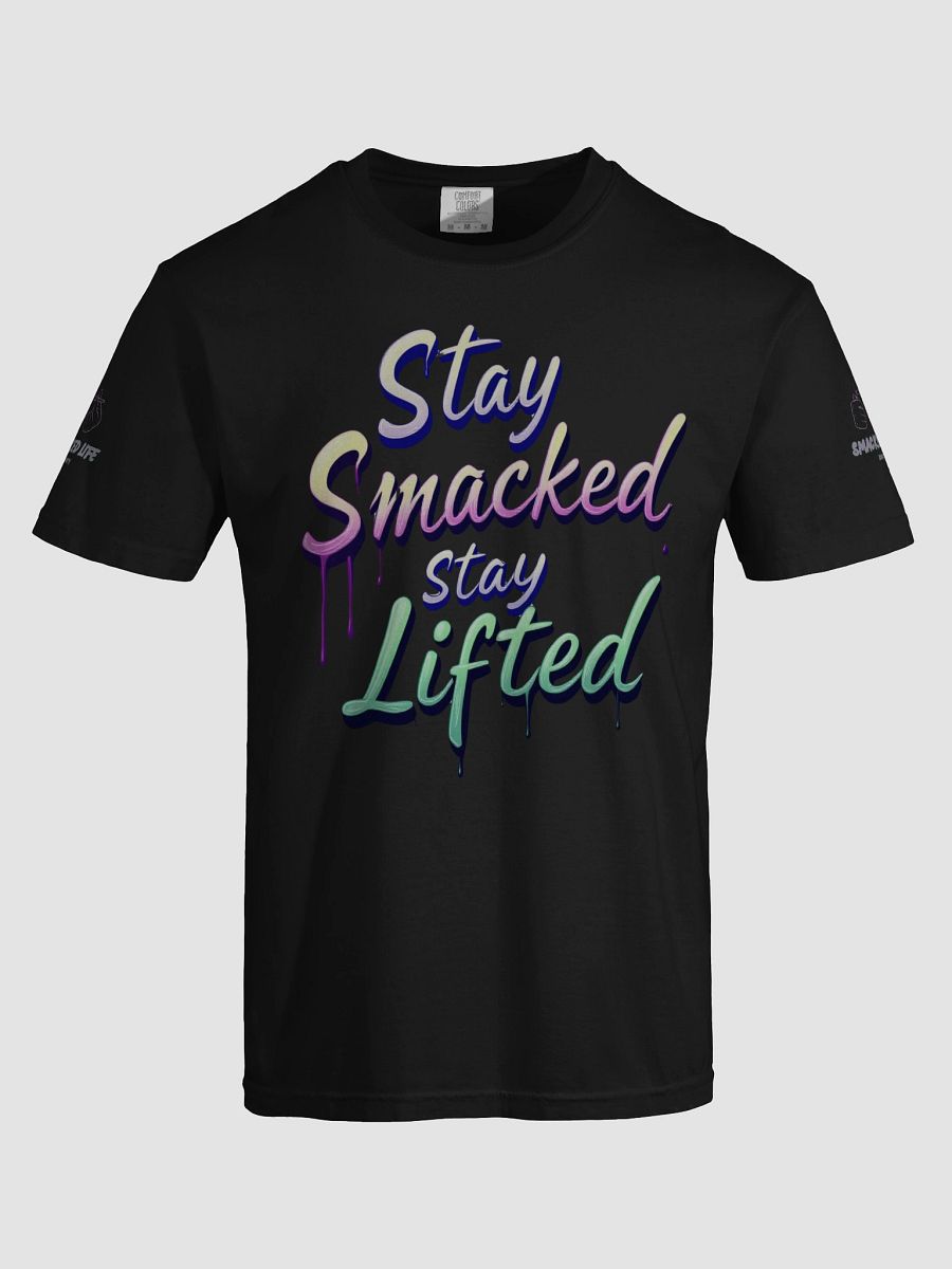 Get Smacked, Stay Lifted T-Shirt - Smacked Life Society Stoner Vibes Tee product image (35)
