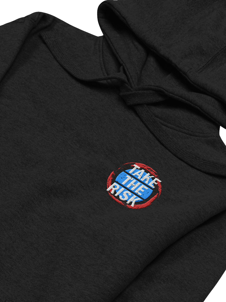 Take the Risk! Left Embroidered Hoodie product image (2)