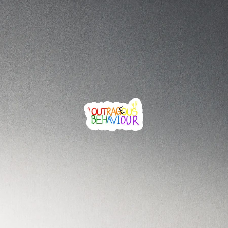 OUTRAGEOUS BEHAVIOUR!!! - Magnet product image (2)
