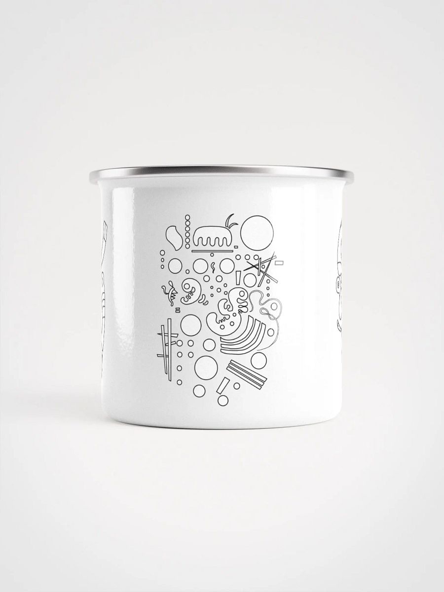 Color-Your-Own Kandinsky Enamel Mug product image (2)