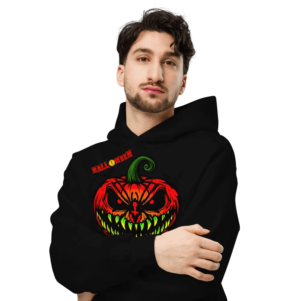 Evil Halloween Pumpkin Hoodie product image (6)