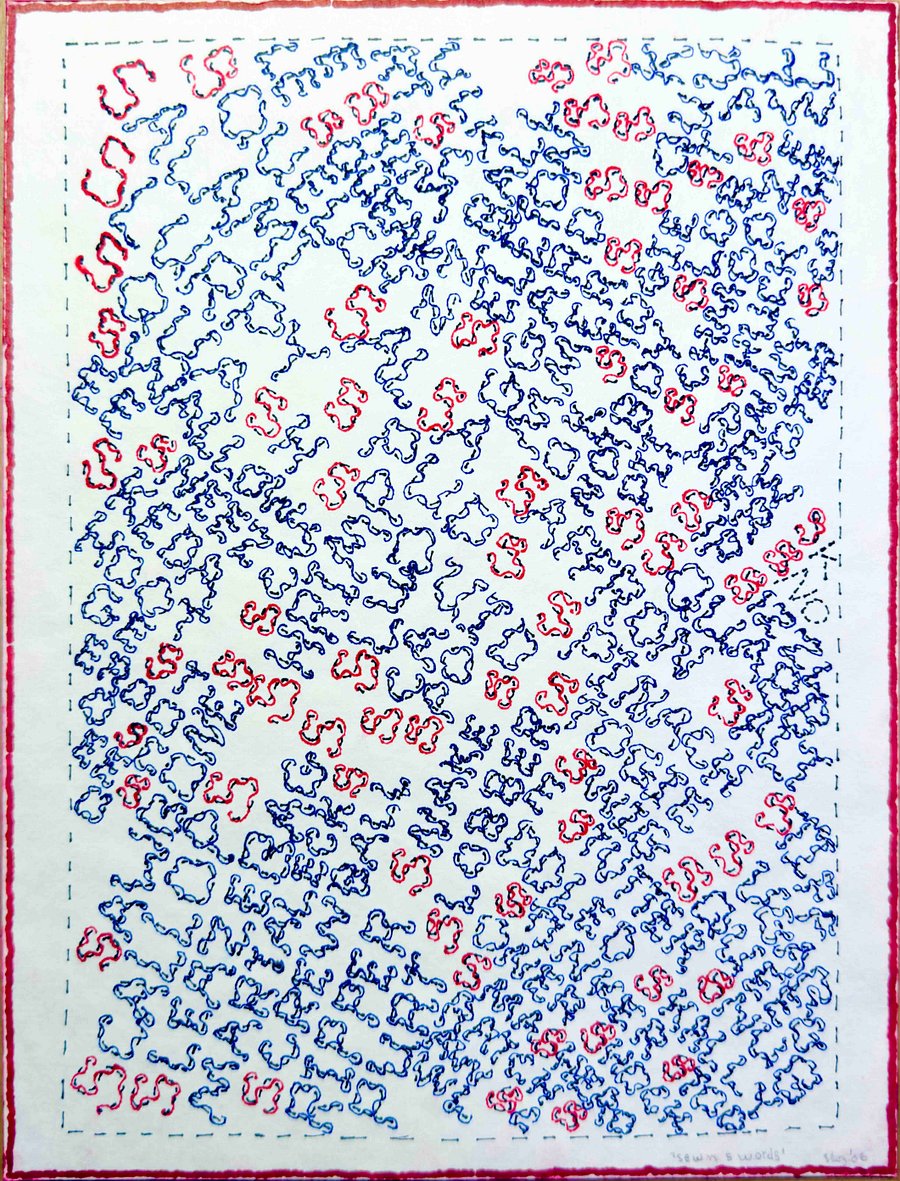 Sewn S Words Poster product image (1)