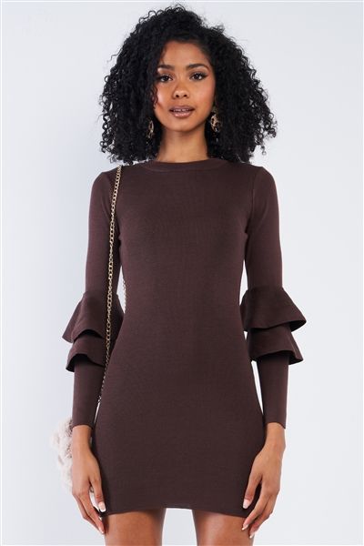 Fitted mini dress product image (1)