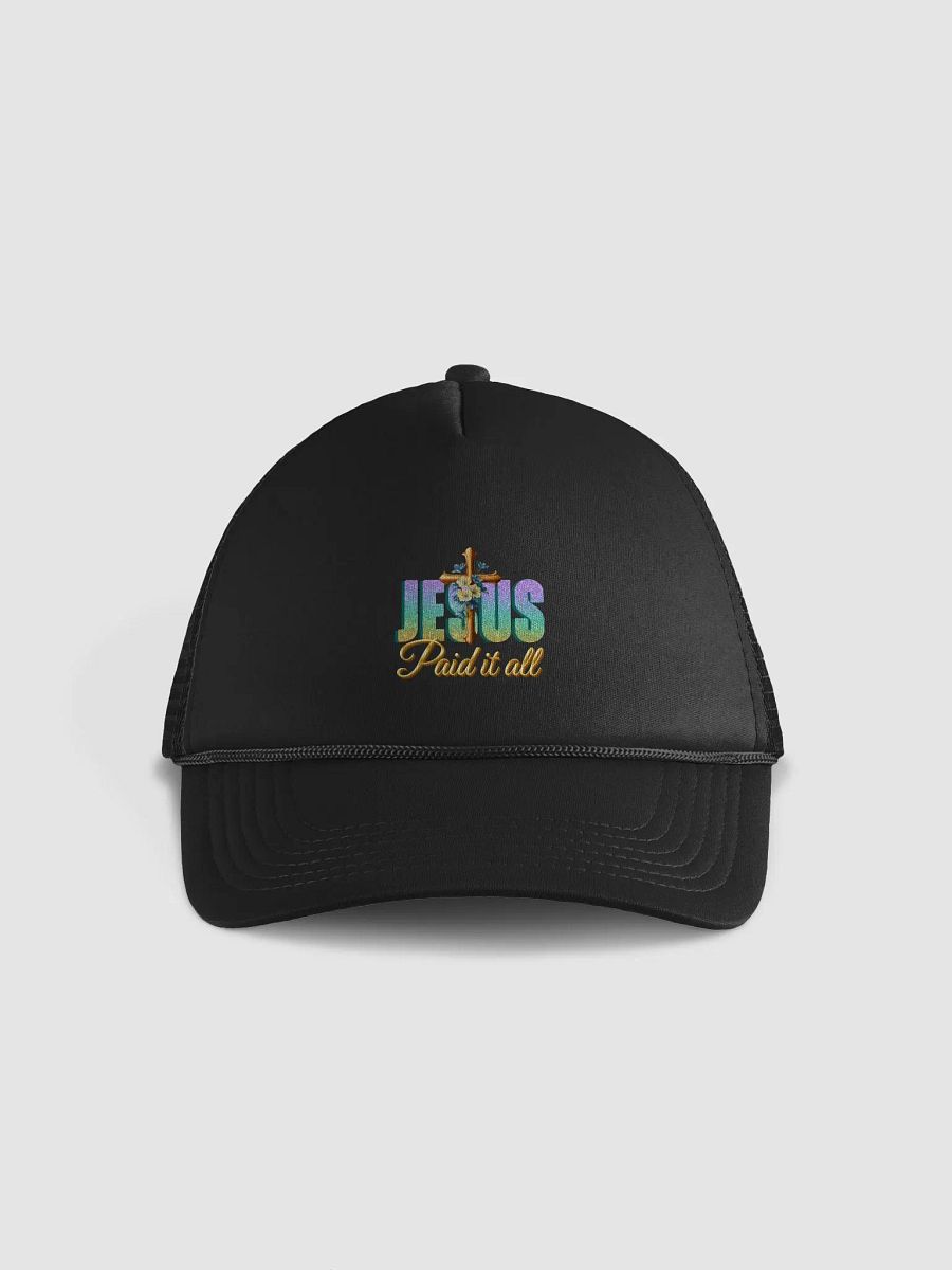 JESUS Paid It All, Christian Faith Hat product image (1)