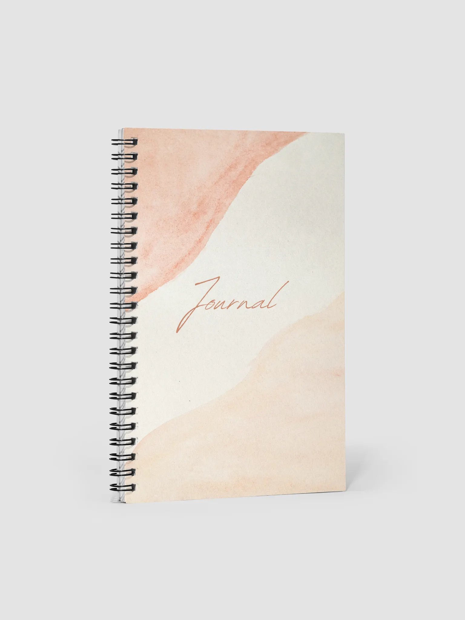 Watercolor Waves Spiral Notebook product image (1)