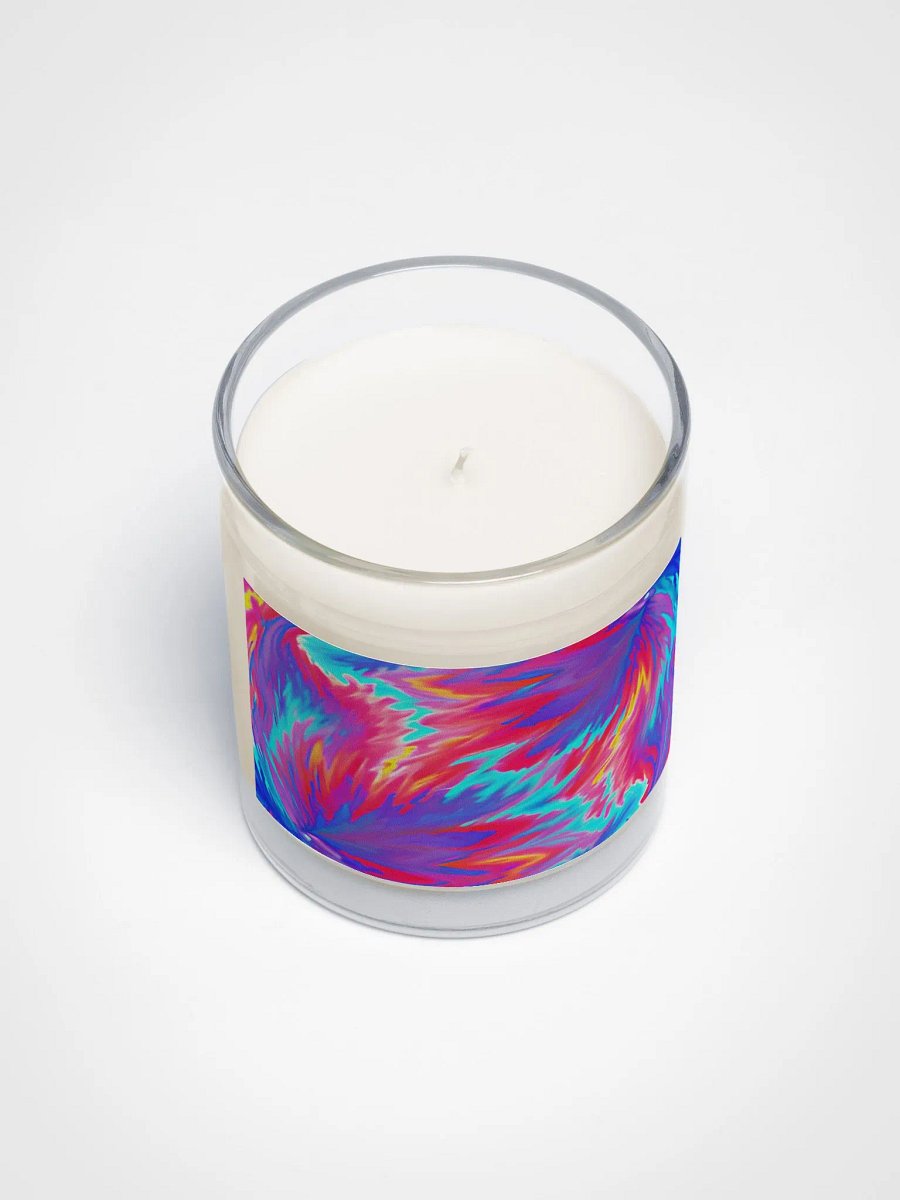 Marbled Rainbow Swirl II Soy Wax Candle product image (3)