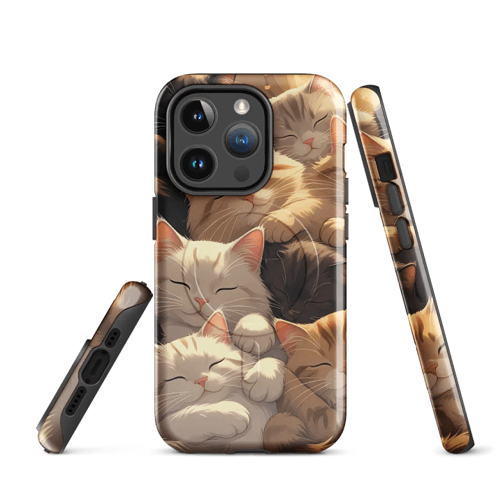 Cozy Catnap iPhone® Tough Case product image (3)