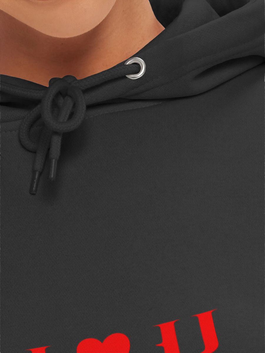 black t-shirt with the words I love you. product image (7)