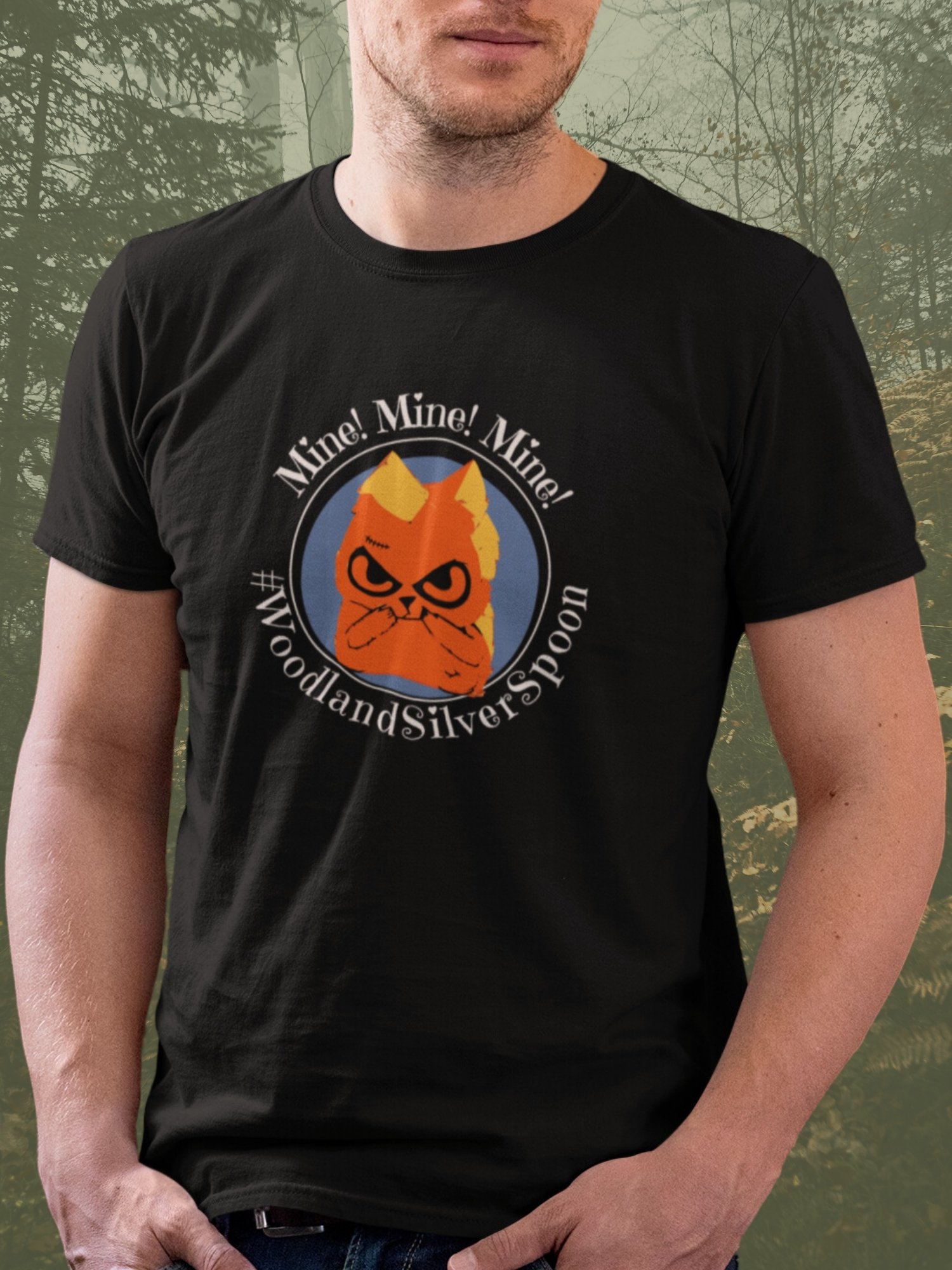 Root Marquis de Cat Shirt for Board Gamers, Mine Mine Mine Woodland Silver Spoon *unofficial product image (1)