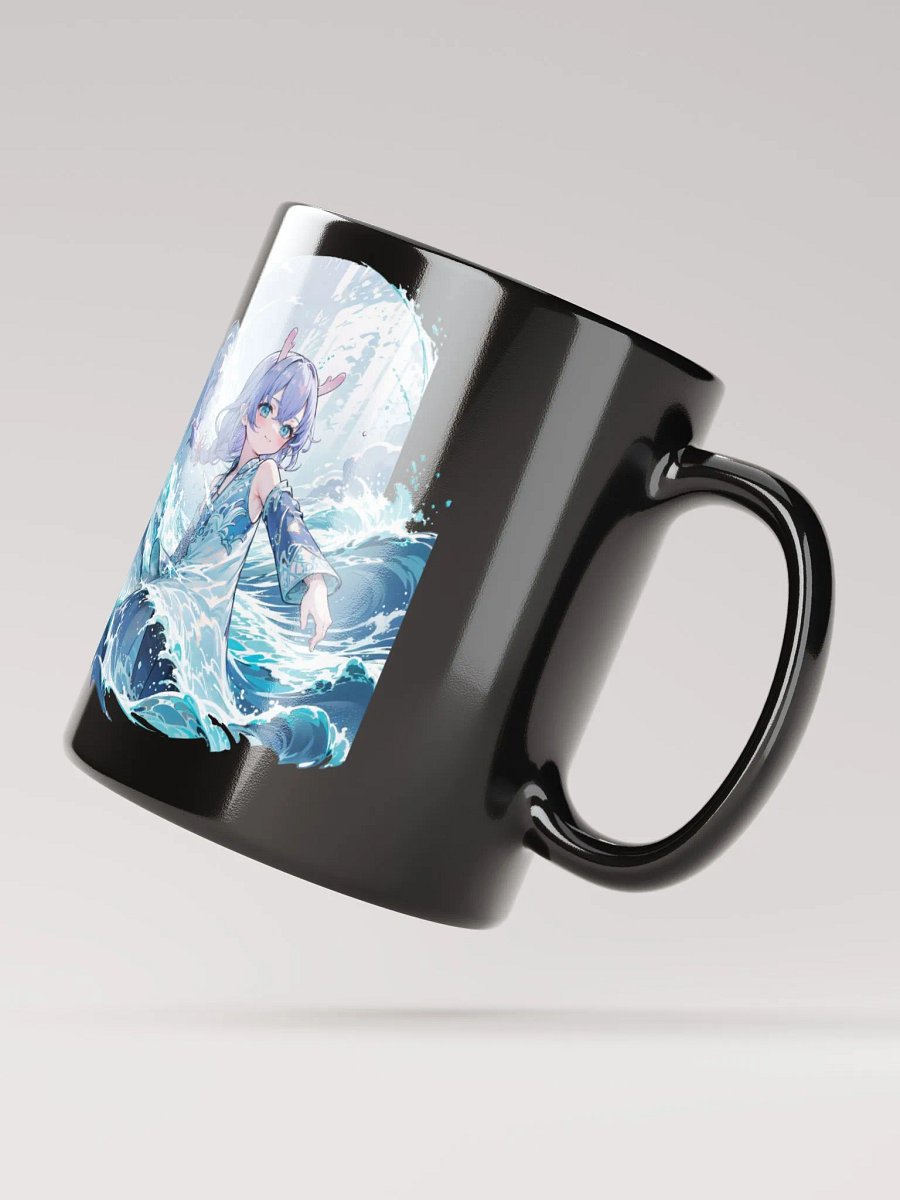 Black Glossy Mug - Bailu v2 (Honkai Star Rail) product image (5)