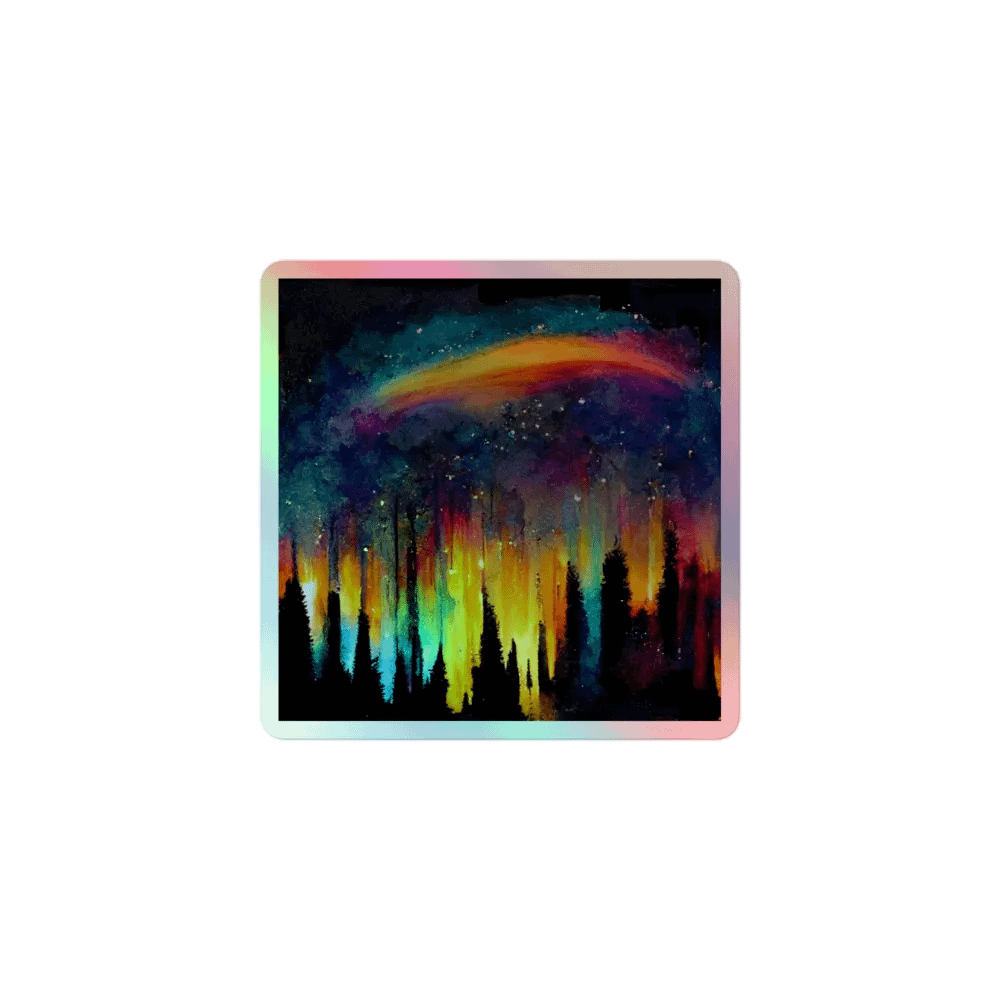 Holographic 3D Sticker Delight product image (1)