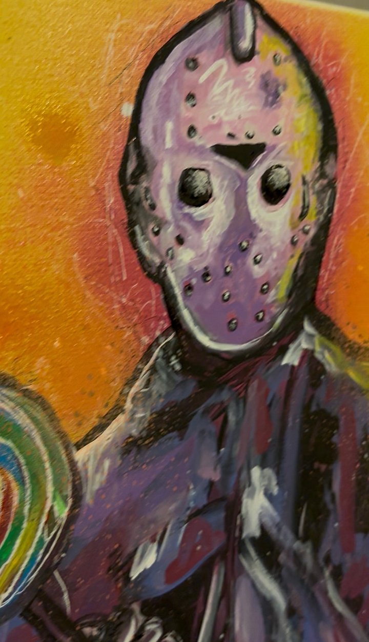 Jason Voorhees Lolipop - Colorful Pop Art product image (2)