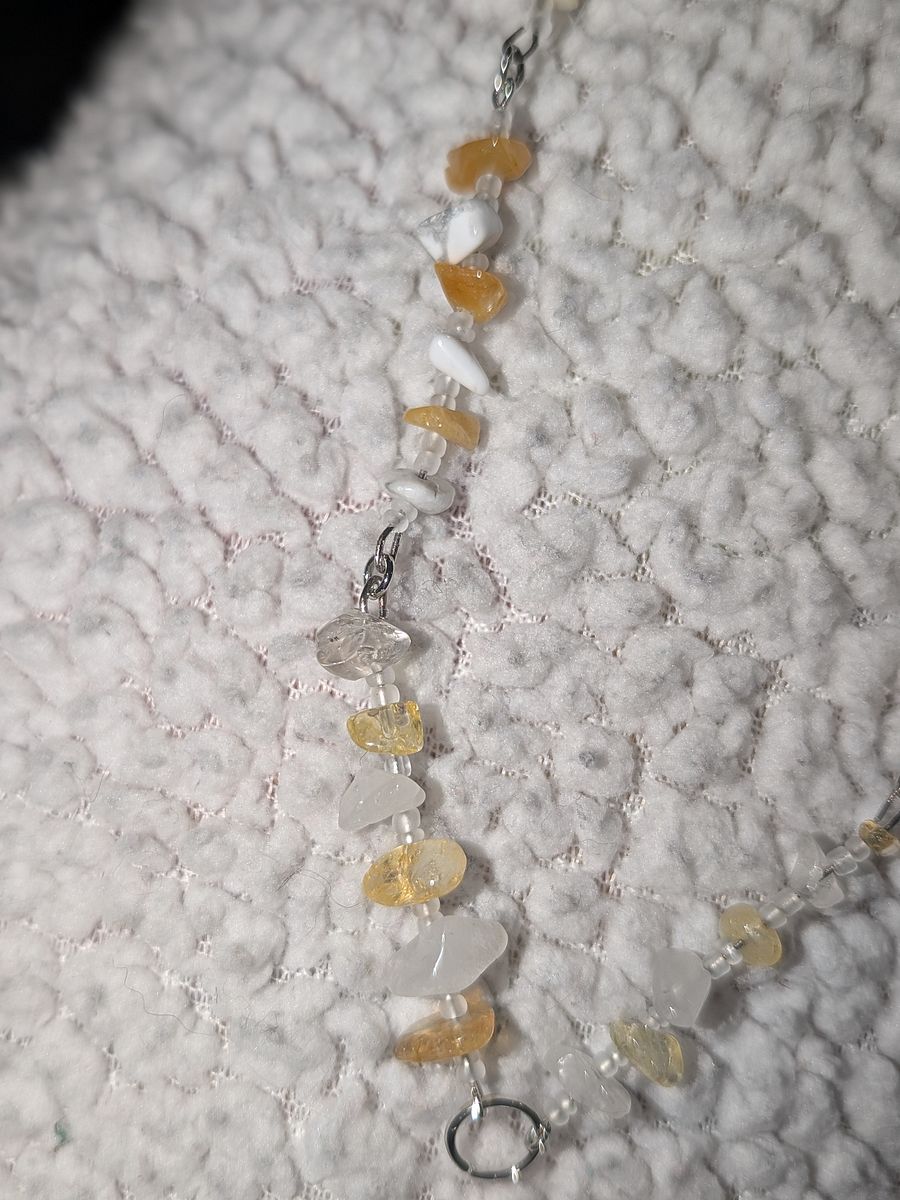 Yellow Aventurine Crystal Choker! product image (2)