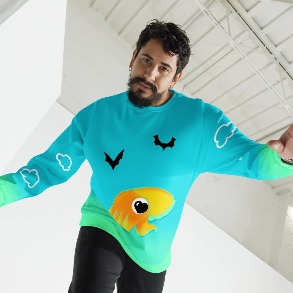 Cuttlefish Crewneck Sweatshirt / Jersey from DDV product image (9)