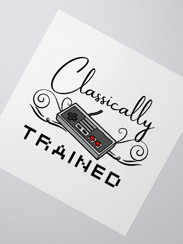 Classically Trained Sticker product image (2)