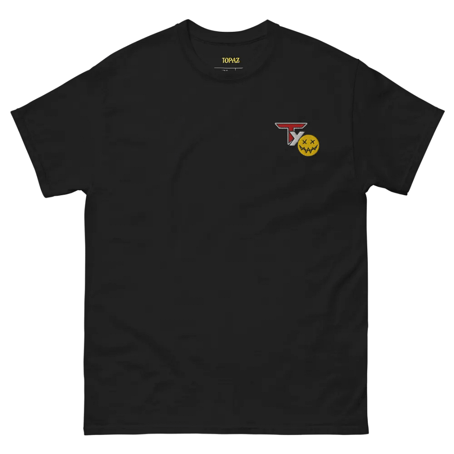 TPZ x Dubby Black T-Shirt (EMBROIDERED) product image (1)