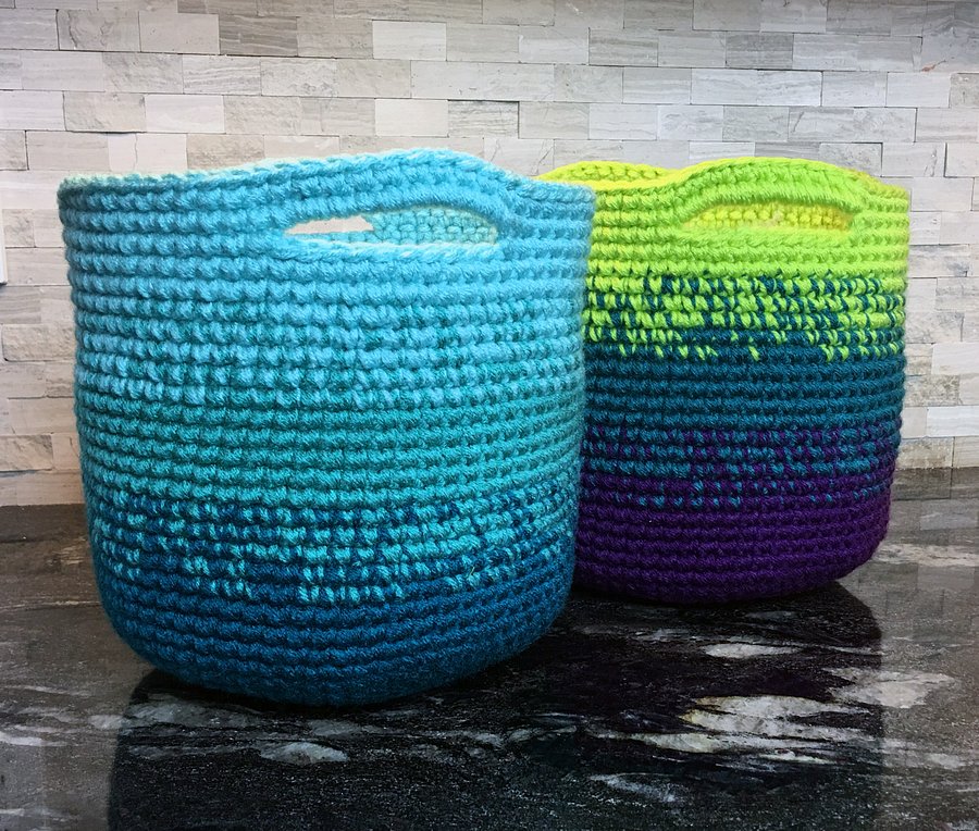 Cutie Utility Crochet Basket Pattern product image (1)