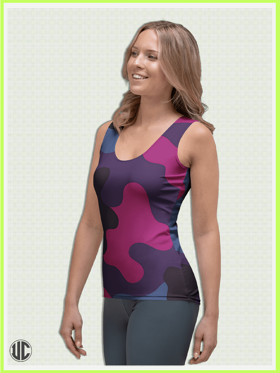 Kat’s Urban Camo – Women’s Tank Top product image (1)