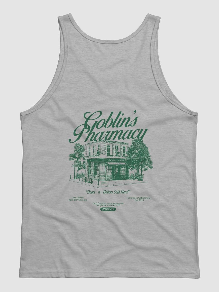 Goblin's Pharmacy Tank Top product image (4)