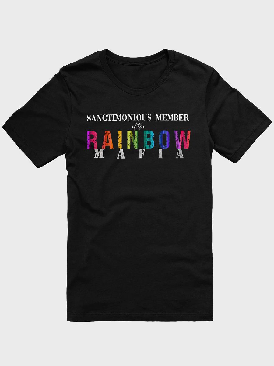 Rainbow Mafia Short Sleeve T-Shirt (Dark Colours) product image (1)