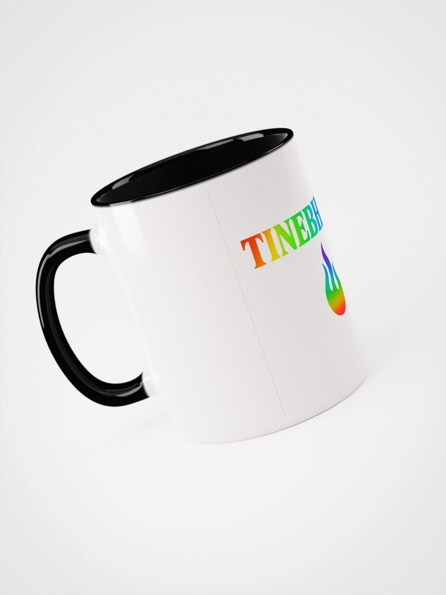 Rainbow Flame Ceramic Mug product image (27)