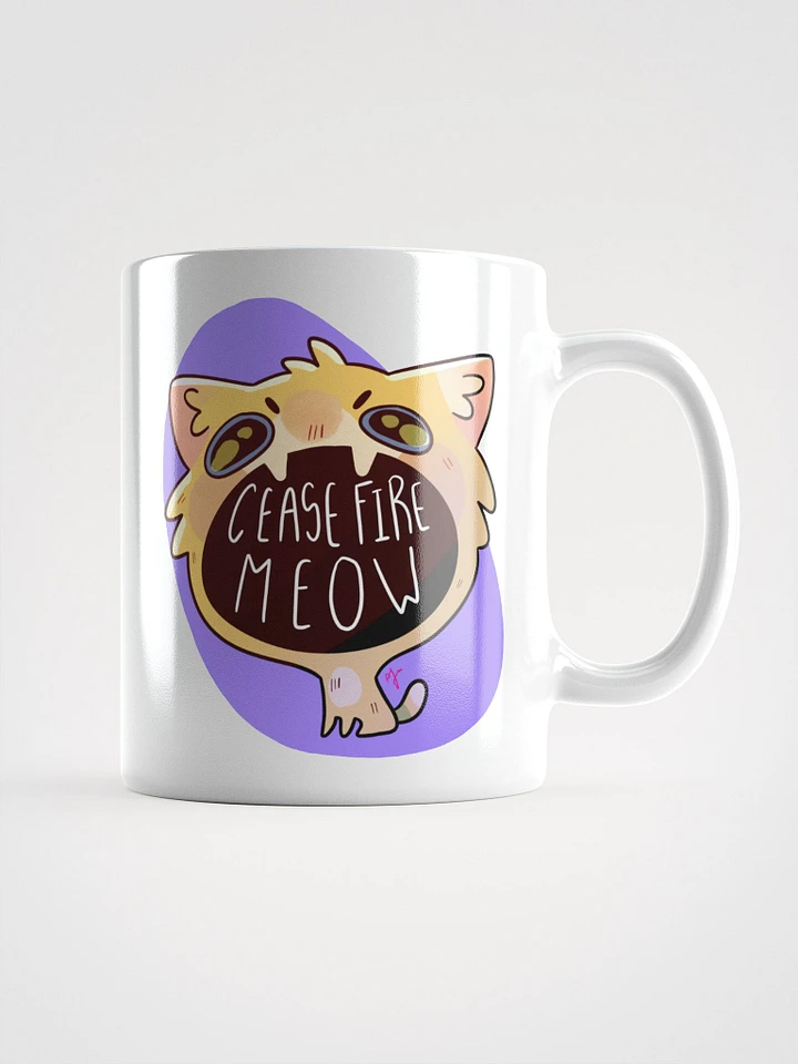 Ceasefire Meow Mug product image (2)