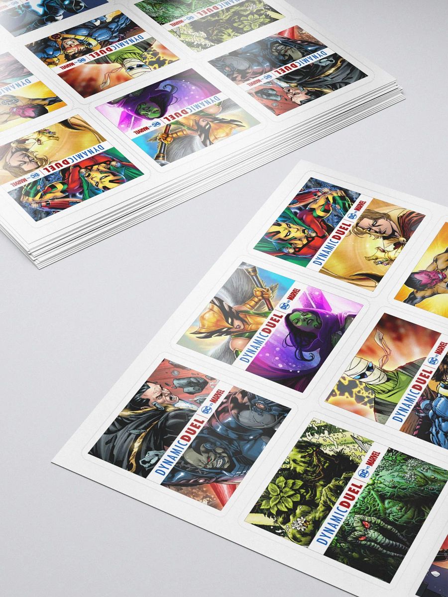 Dynamic Duel Episode Cover Stickers - Series 7 product image (5)
