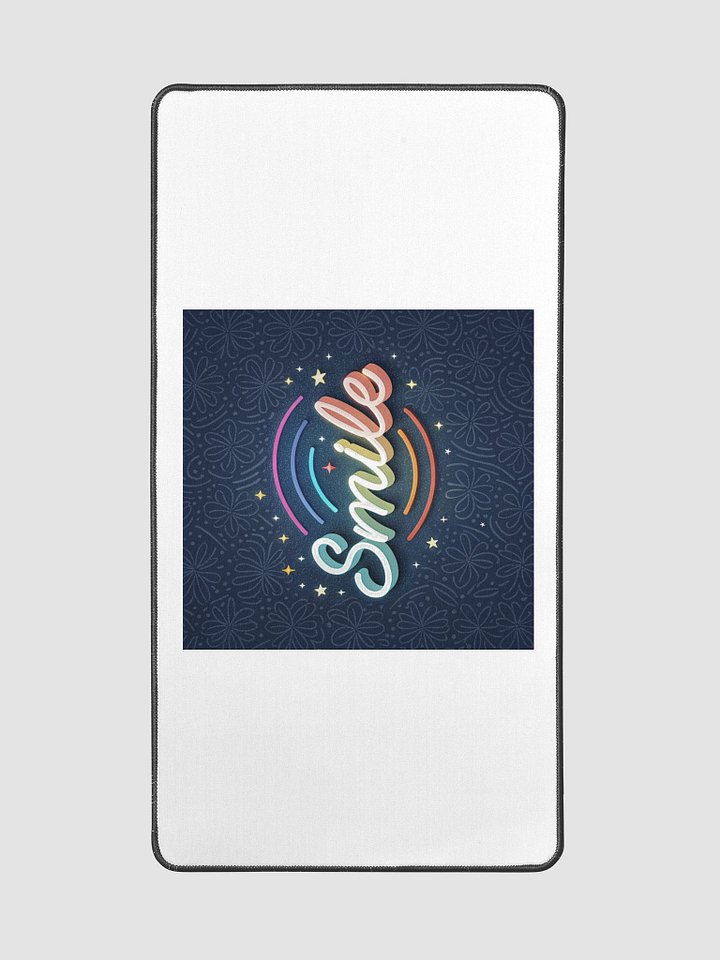Starry Smile Desk Mat product image (2)