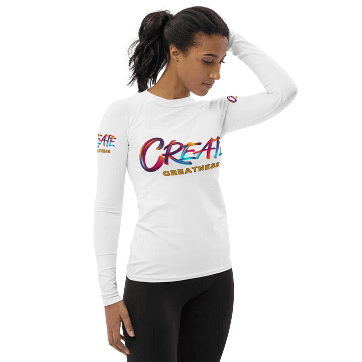 Create Greatness Vibrant Rash Guard product image (2)
