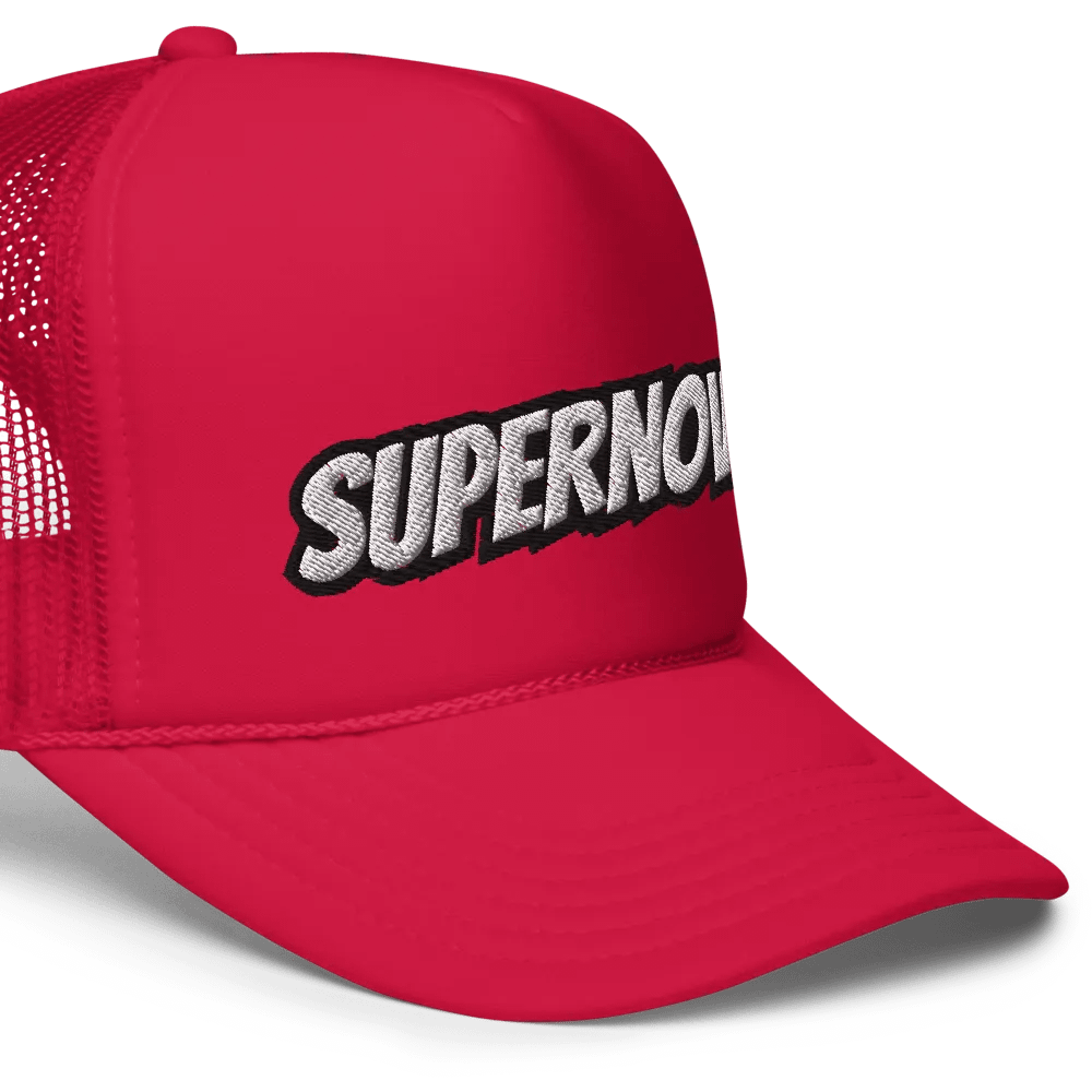 Supernova Dodgeball Club Foam Trucker Hat product image (39)