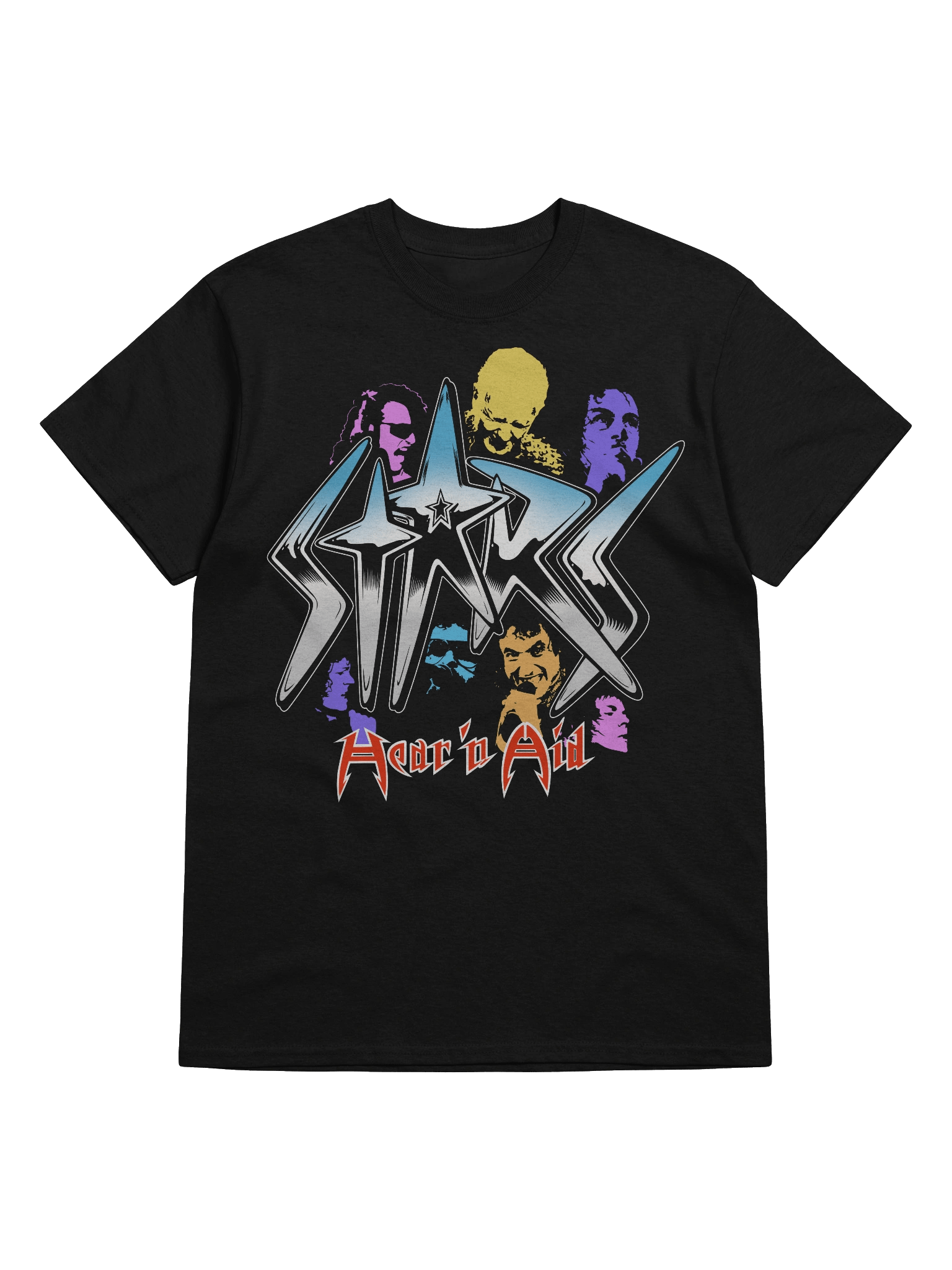 Stars Hear 'N Aid 40 Years Heavy Metal T-Shirt product image (5)