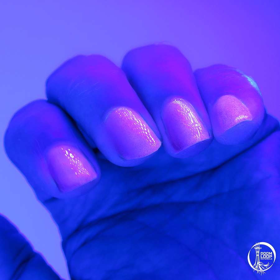 MORAL PANIC - Neon Purple Jelly Magnetic Shimmer Polish product image (3)