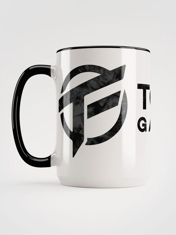 TopFrag™ Black Ceramic Mug with Color Inside product image (1)