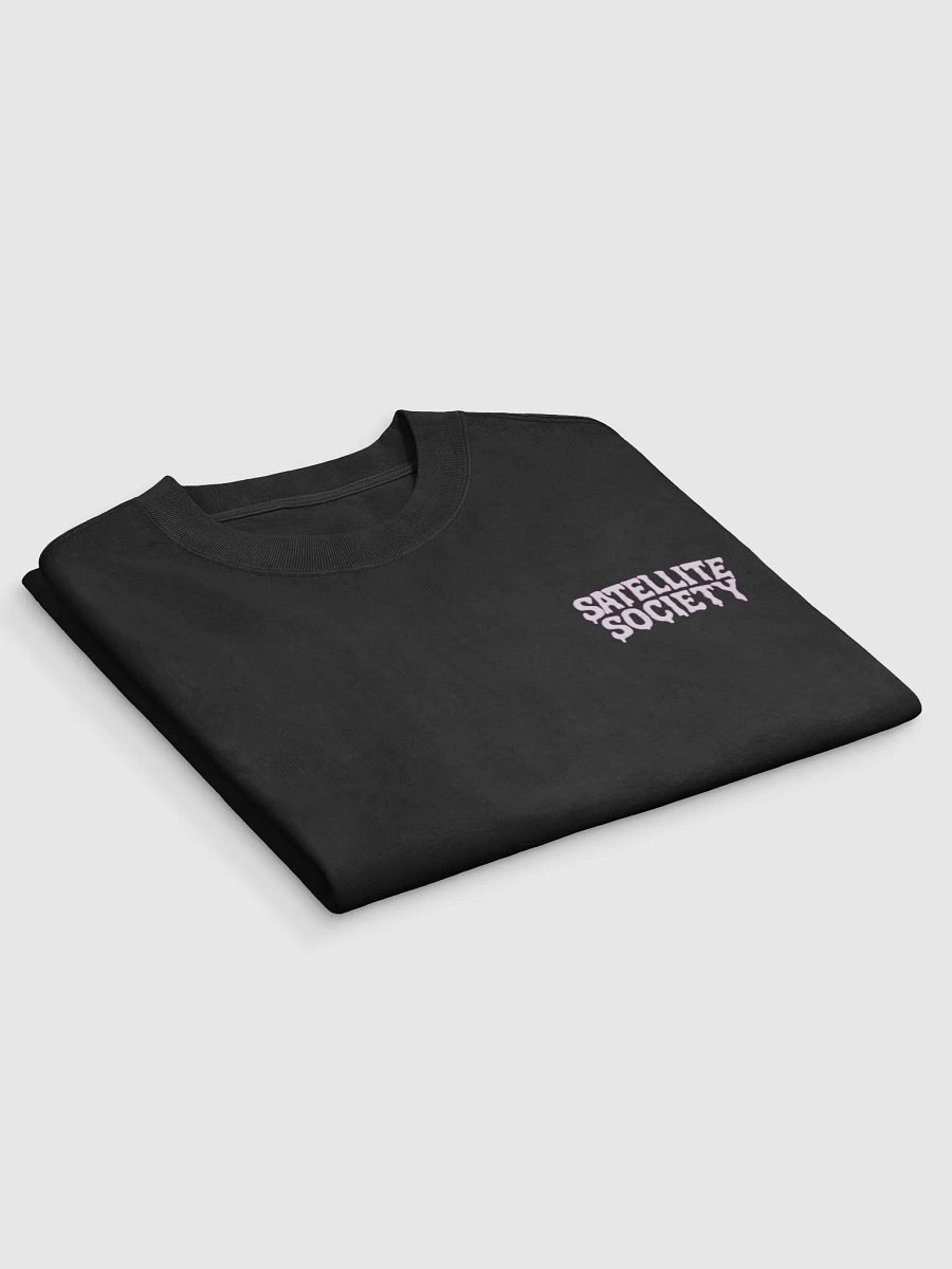 Stoned Rocketman Oversized Faded Tee (Black) product image (3)