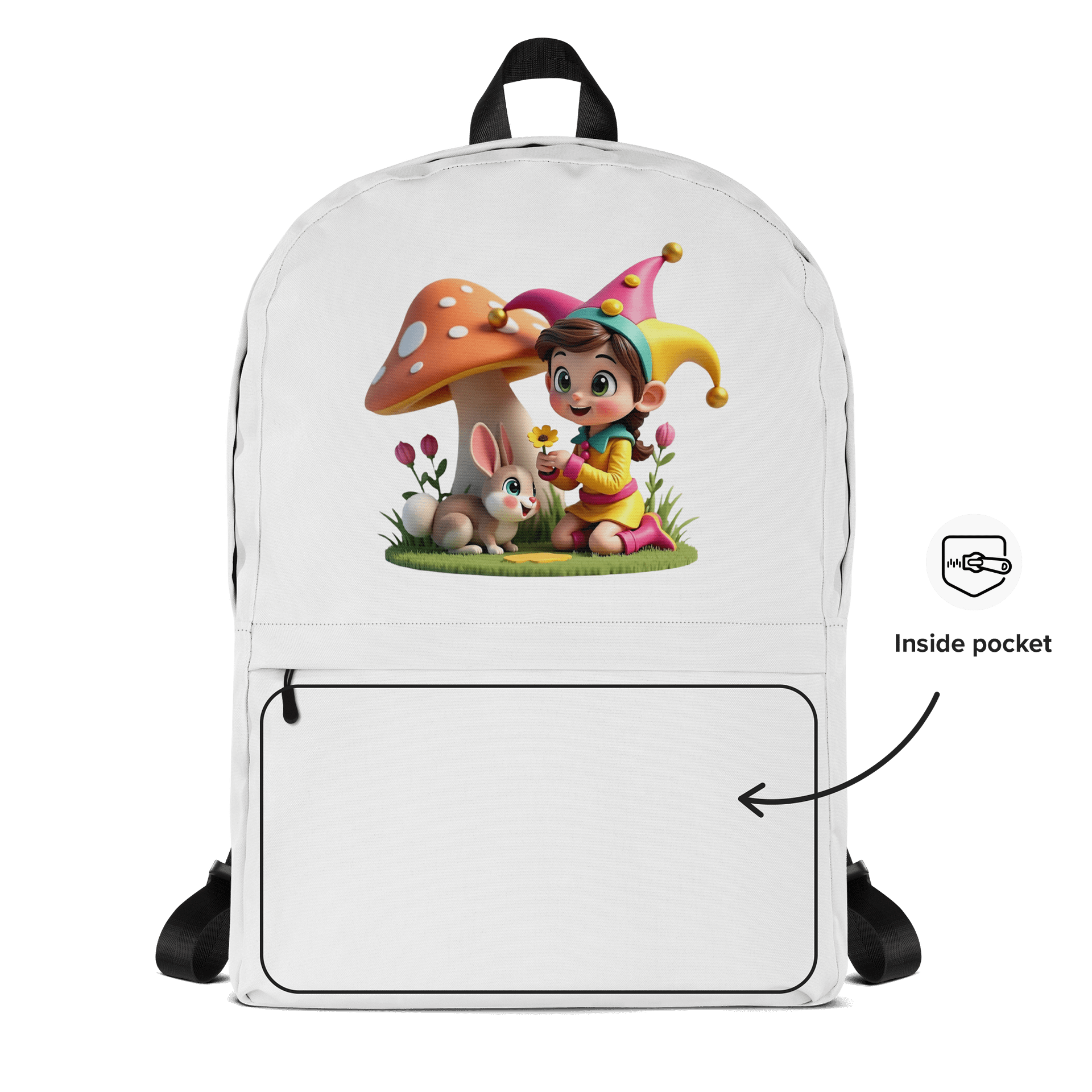 🐰 JessyJesty “Bunny Adventure” Backpack – Whimsical Style & Practical Design for Everyday Explorers product image (2)