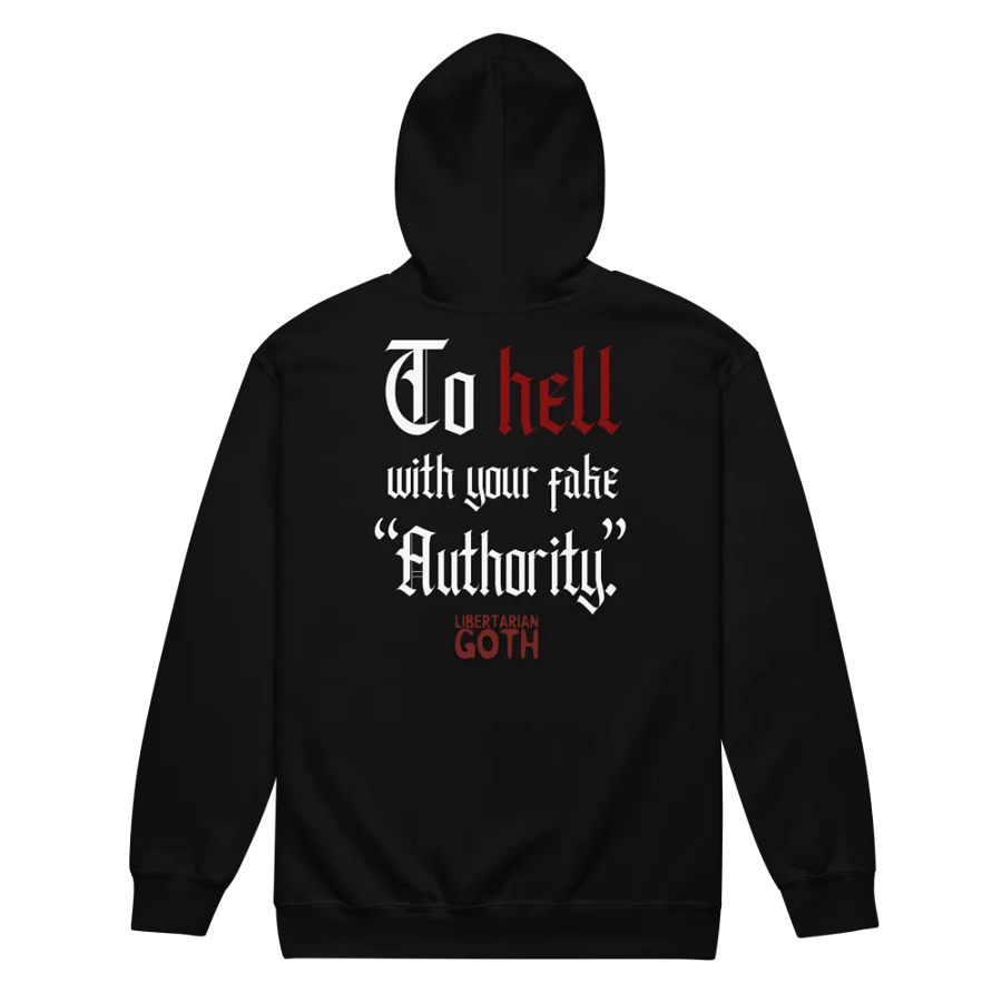 Fake Authority Raven Zip Hoodie product image (7)