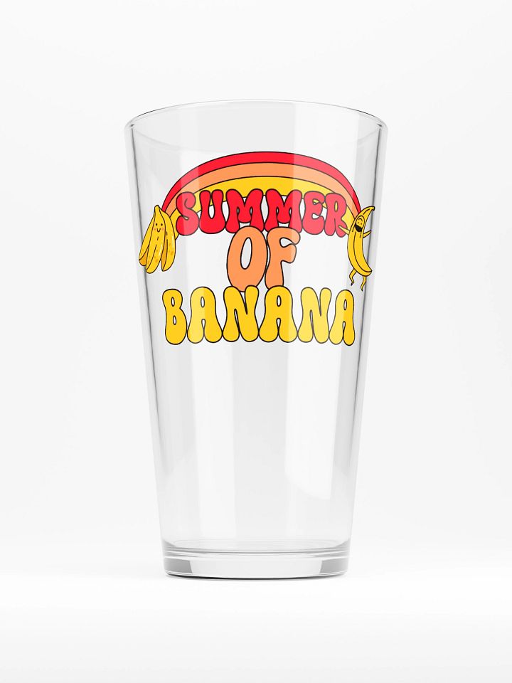 Summer of Banana pint glass product image (1)