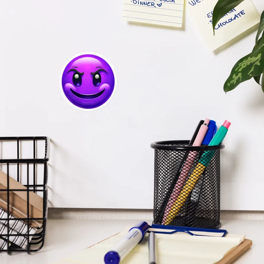 Channel Emote Magnet: Evil Smile product image (10)