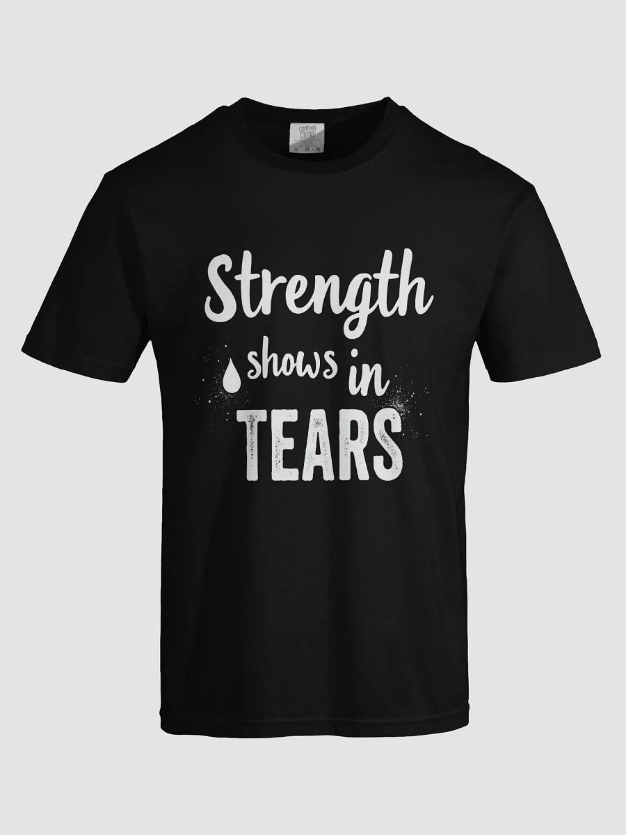 Strength Shows in Tears  — The Johnny Depp Inspired T-Shirt That Empowers You to Embrace Your True Power product image (5)