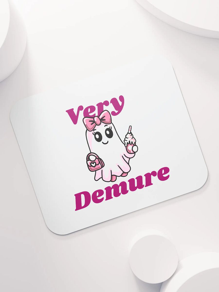 Very Demure Cute Ghost Classic Mouse Pad product image (2)