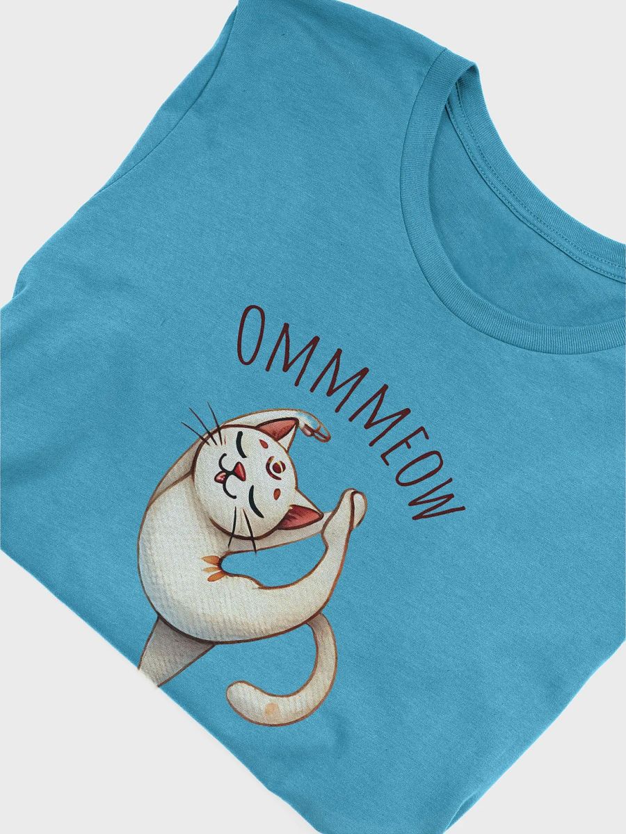 Ommmeow - Funny Yoga Cat T-Shirt product image (3)