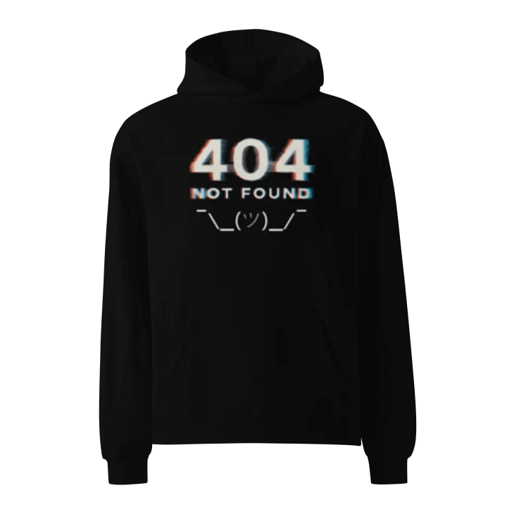 404 Not Found Hoodie product image (1)