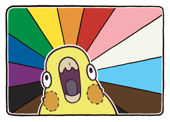 sticker : pride scream product image (1)