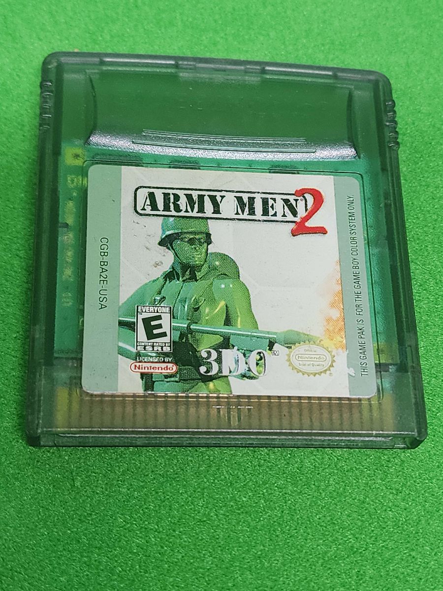 GAME BOY COLOR - Army Men 2 - Game Only product image (1)