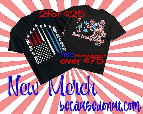Please check out the new designs!!! Like and share! thanks :-) becausedonut.com