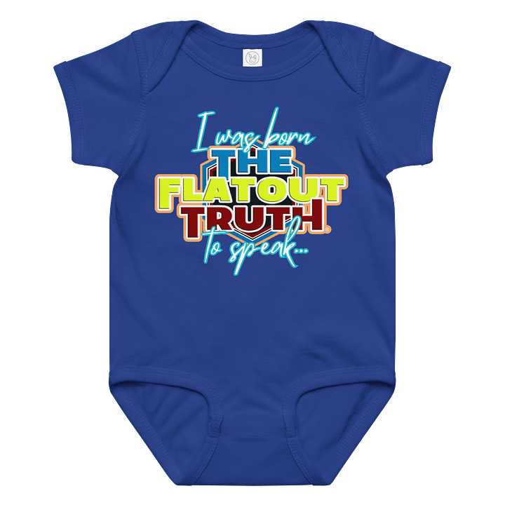 "I was born to speak" TFOT Baby Boy Onesie product image (7)